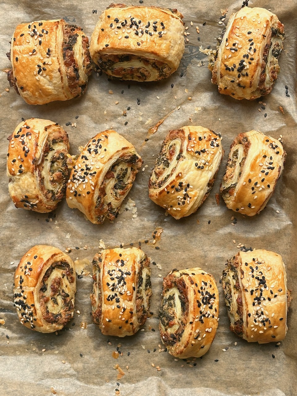 Fabulous : Spinach & Cheese Rolls